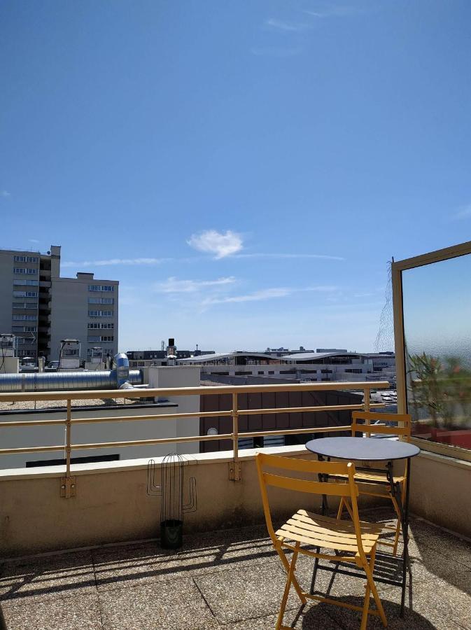 Appartement Terrasse Sud Dernier Etage + Parking Le Havre Eksteriør billede