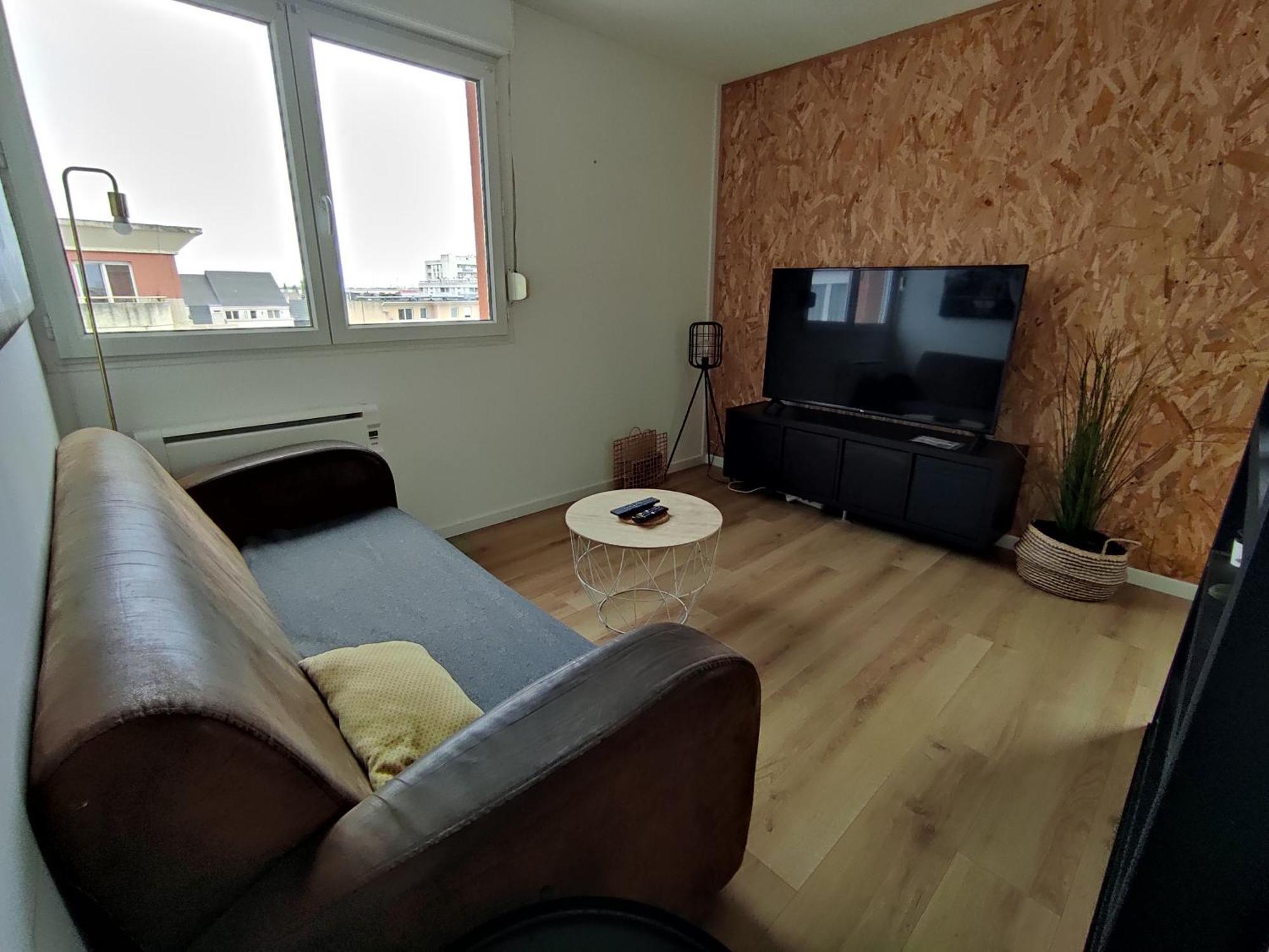 Appartement Terrasse Sud Dernier Etage + Parking Le Havre Eksteriør billede